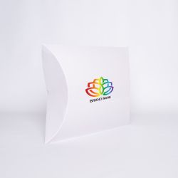 Customized Personalized pillow box Berlingot 45x37x12 CM | PILLOW GIFT BOX| DIGITAL PRINTING ON FIXED AREA