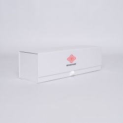Scatola magnetica personalizzata Bottlebox 10X33X10 CM | BOTTLE BOX | SCATOLA PER 1 BOTTIGLIA | STAMPA SERIGRAFICA SU UN LATO...