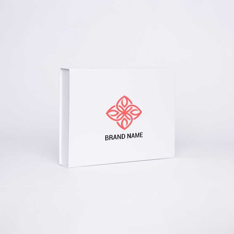 Customized Personalized Magnetic Box Wonderbox 22x16x3 CM | WONDERBOX (EVO) | SCREEN PRINTING ON ONE SIDE IN TWO COLOURS