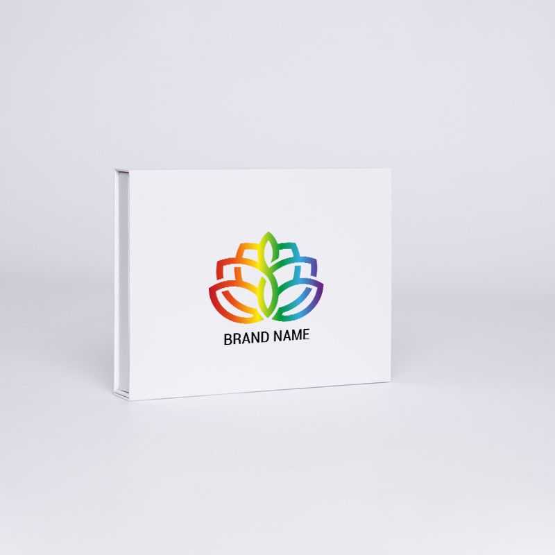 Customized Personalized Magnetic Box Hingbox 21x15x2 CM | HINGBOX | DIGITAL PRINTING ON FIXED AREA