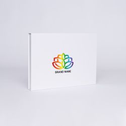 Customized Personalized Magnetic Box Hingbox 30x21x2 CM | HINGBOX | DIGITAL PRINTING ON FIXED AREA