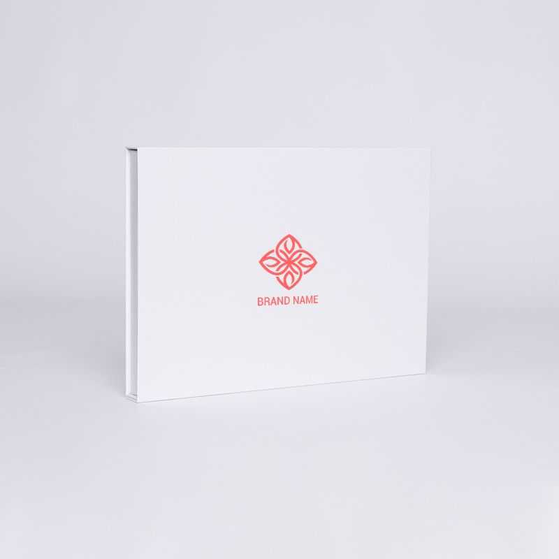 Hingbox personalisierte Magnetbox 30x21x2 CM | HINGBOX | SIEBDRUCK AUF EINER SEITE IN EINER FARBE