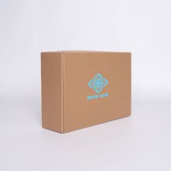 Personalisierbare laminierte Postpacks 34x24x10,5 CM | VERST?RKTES POSTPACK | SIEBDRUCK AUF EINER SEITE IN EINER FARBE