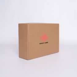 Personalisierbare laminierte Postpacks 34x24x10,5 CM | VERST?RKTES POSTPACK | SIEBDRUCK AUF EINER SEITE IN ZWEI FARBEN