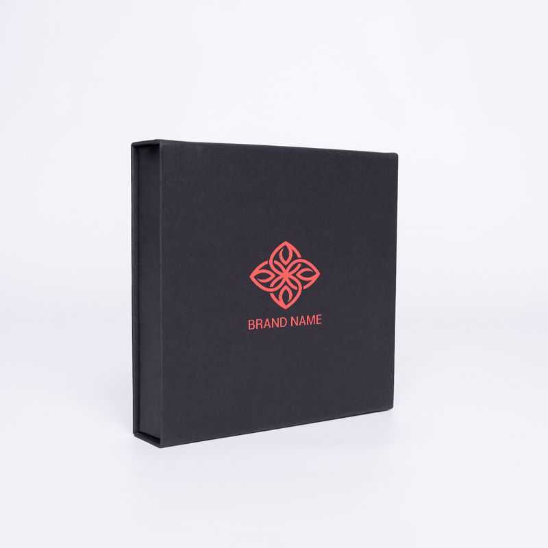 Customized Personalized Magnetic Box Sweetbox 17x16,5x3 CM | SWEET BOX | SCREEN PRINTING ON ONE SIDE IN ONE COLOUR