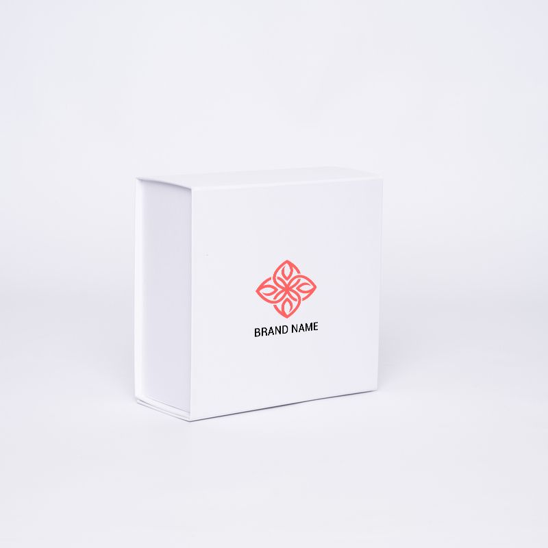 Customized Personalized Magnetic Box Wonderbox 18x18x8 CM | WONDERBOX (ARCO) | SCREEN PRINTING ON ONE SIDE IN TWO COLOURS