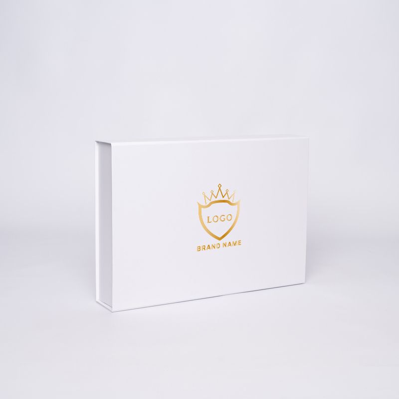Customized Personalized Magnetic Box Wonderbox 37x26x6 CM | WONDERBOX | STANDARD PAPER | HOT FOIL STAMPING