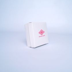 Customized Personalized foldable box Campana 8x8x4 CM | CAMPANA | SCREEN PRINTING ON ONE SIDE IN ONE COLOUR
