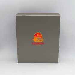 Customized Personalized Magnetic Box Bottlebox 28x33x10 CM | BOTTLE BOX | 3 BOTTLES BOX | SCREEN PRINTING ON ONE SIDE IN TWO ...