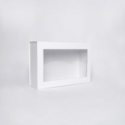 Customized Personalized Magnetic Box Clearbox 33x22x10 CM | CLEARBOX | SCREEN PRINTING ON ONE SIDE IN TWO COLOURS