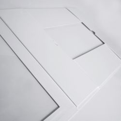 Customized Personalized Magnetic Box Clearbox 33x22x10 CM | CLEARBOX | SCREEN PRINTING ON ONE SIDE IN TWO COLOURS