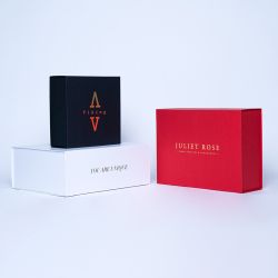 Customized Personalized Magnetic Box Wonderbox 15x15x5 CM | WONDERBOX |PAPIER STANDARD | IMPRESSION À CHAUD