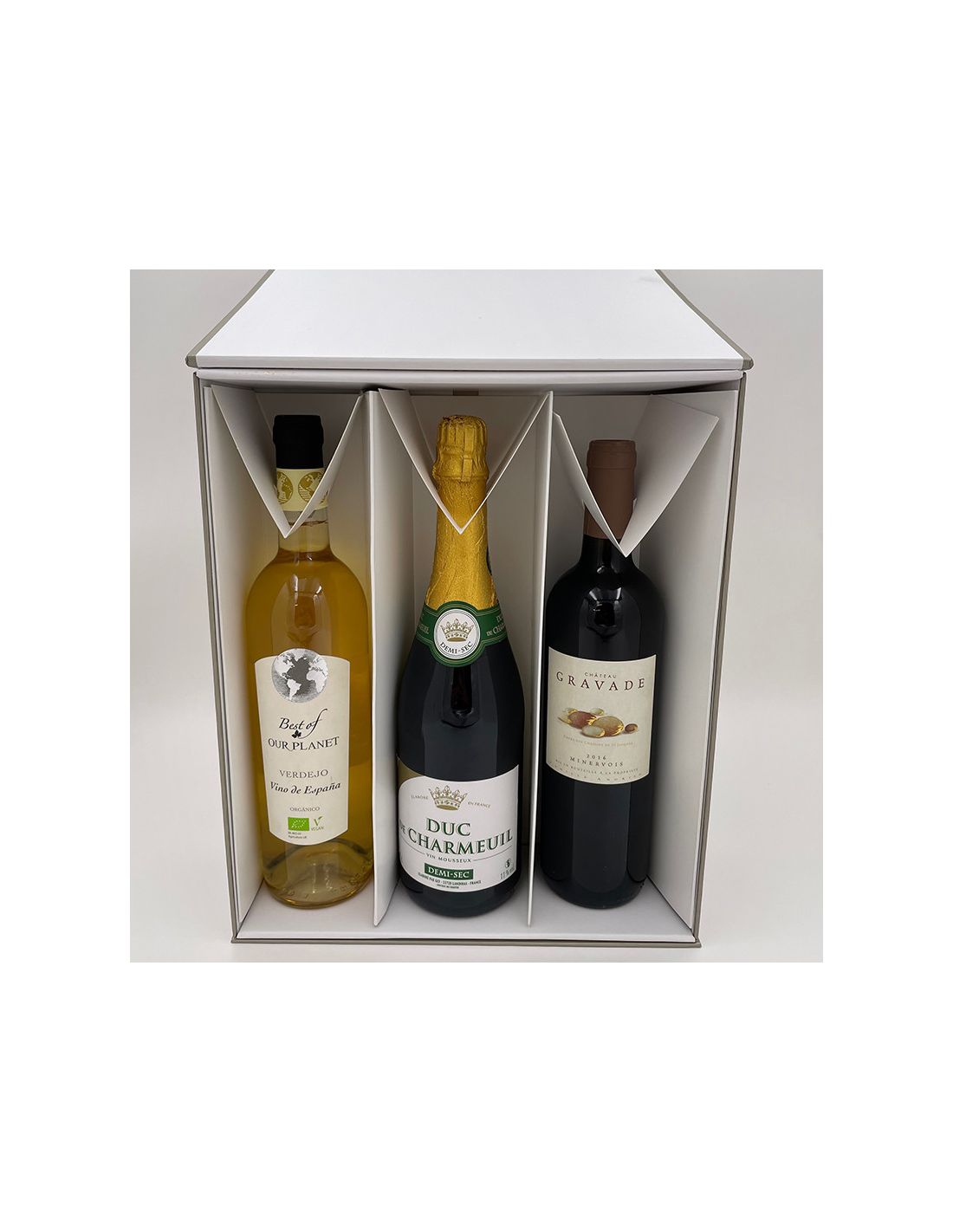 Customized Insert 3 bottles Insert for 3x bottles box