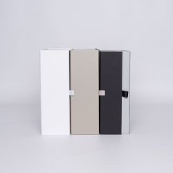 Customized Personalized Magnetic Box Bottlebox 28x33x10 CM | BOTTLE BOX | 3 BOTTLES BOX | SCREEN PRINTING ON ONE SIDE IN TWO ...